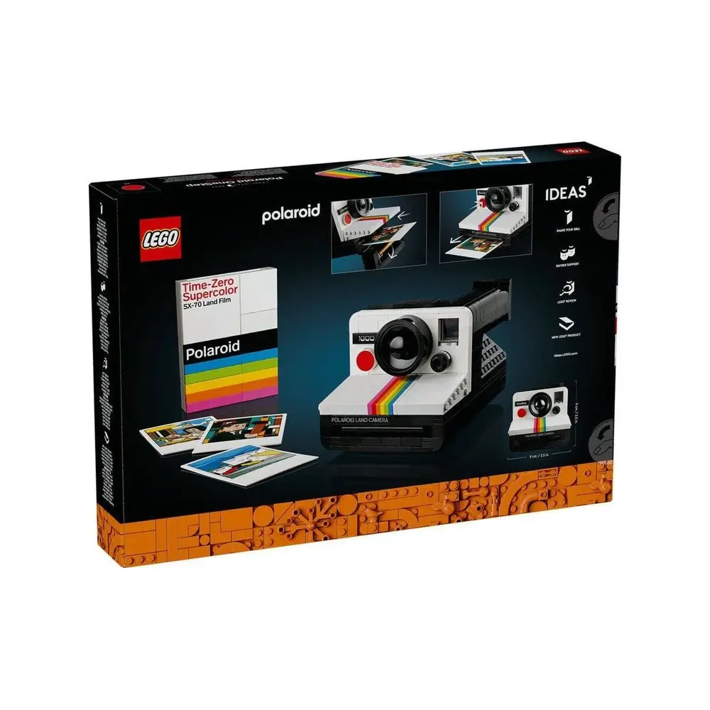 21345 Lego ideas Polaroid OneStep SX-70 Kamera 516 parça +18 yaş 4