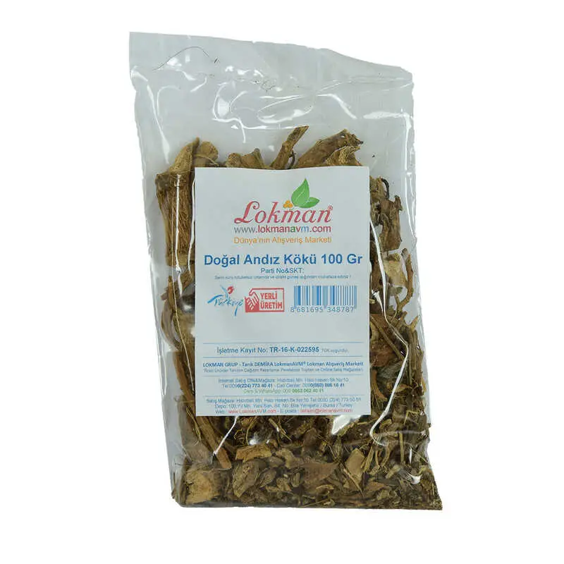 Andız Kökü Doğal 100 Gr Paket 3