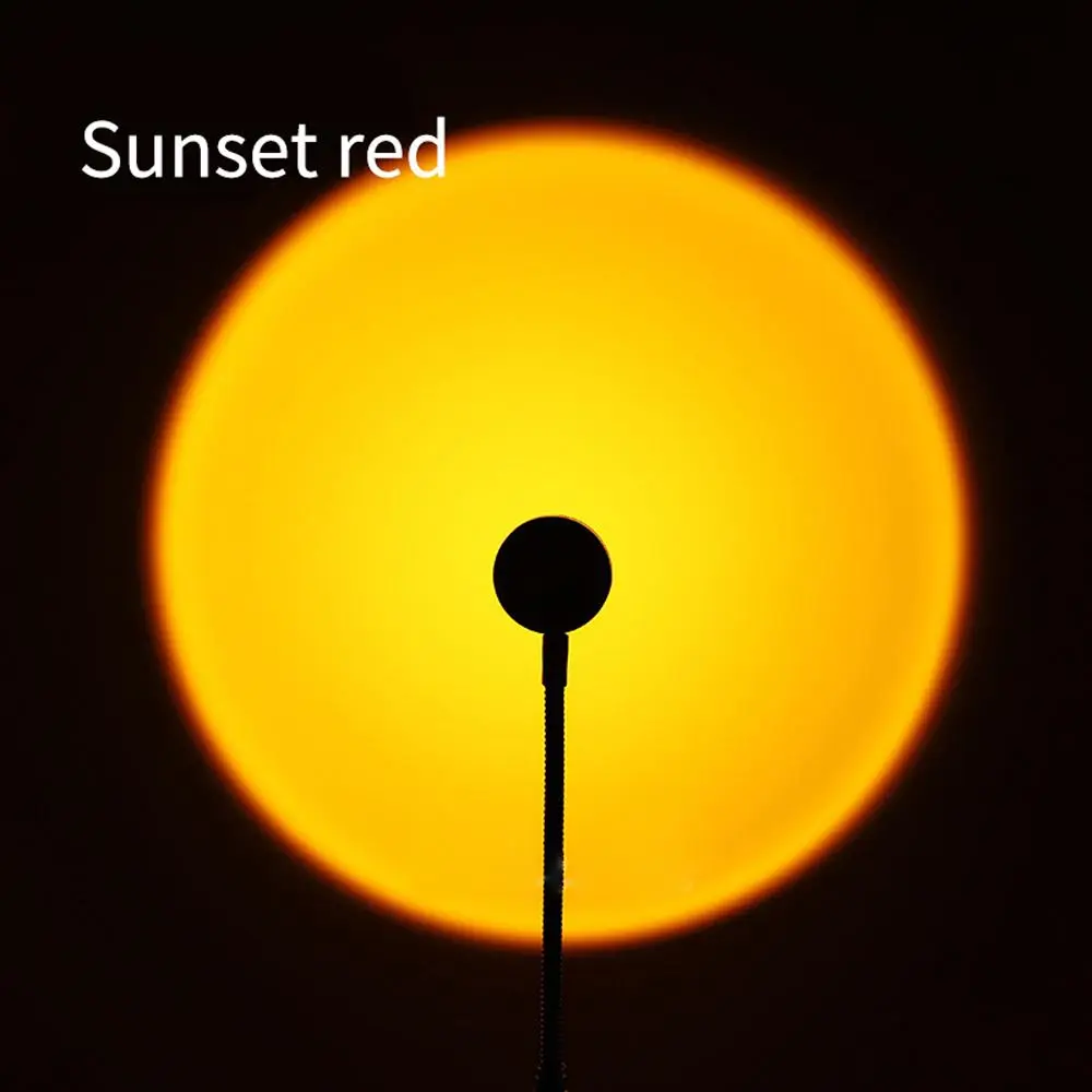 Taşınabilir USB Sunset Lamba: Ev ve Araba İçin Ambiyans Işığı 3