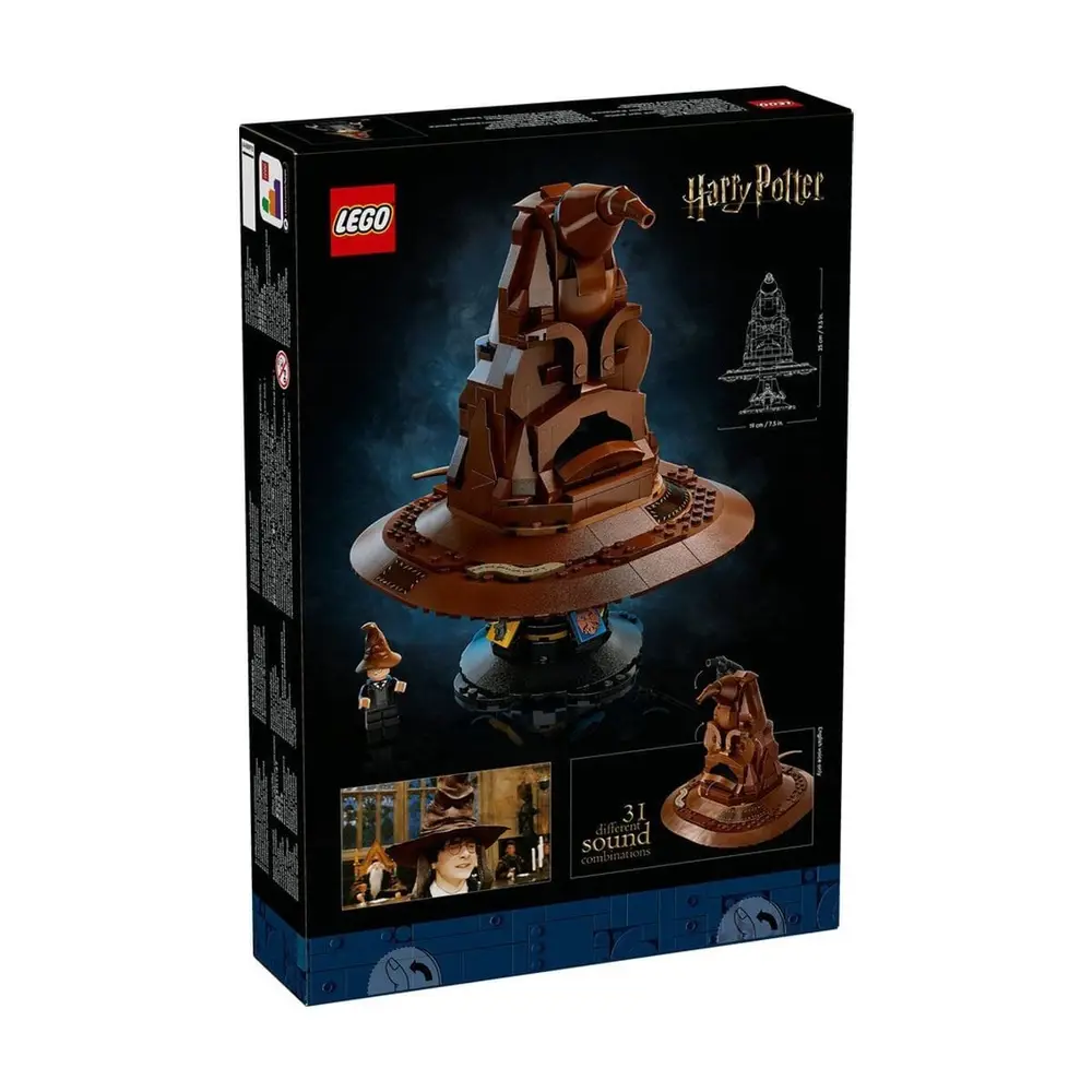 76429 Lego Harry Potter - Konuşan Seçmen Şapka 561 parça +18 yaş 6
