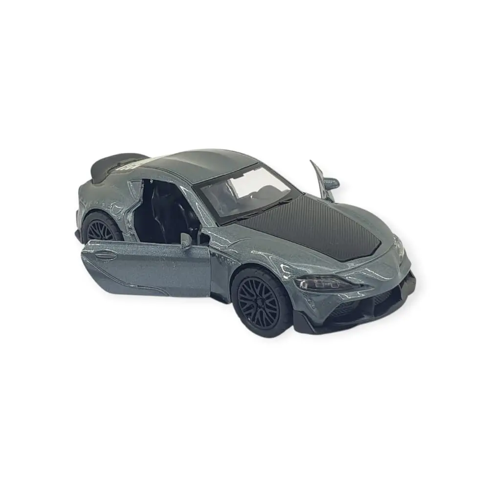 Çek Bırak Araba Metal - 3691C - Gri - 1 ADET 2