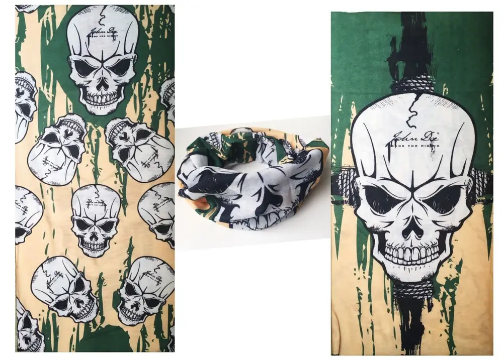 Motorcu Boyunluk Baf Buff Bandana 25x48 cm Model 5 2