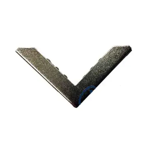 , Kapak, Menü, Albüm Köşesi, Büyük - 23x40mm, Nikel, 10 Adet