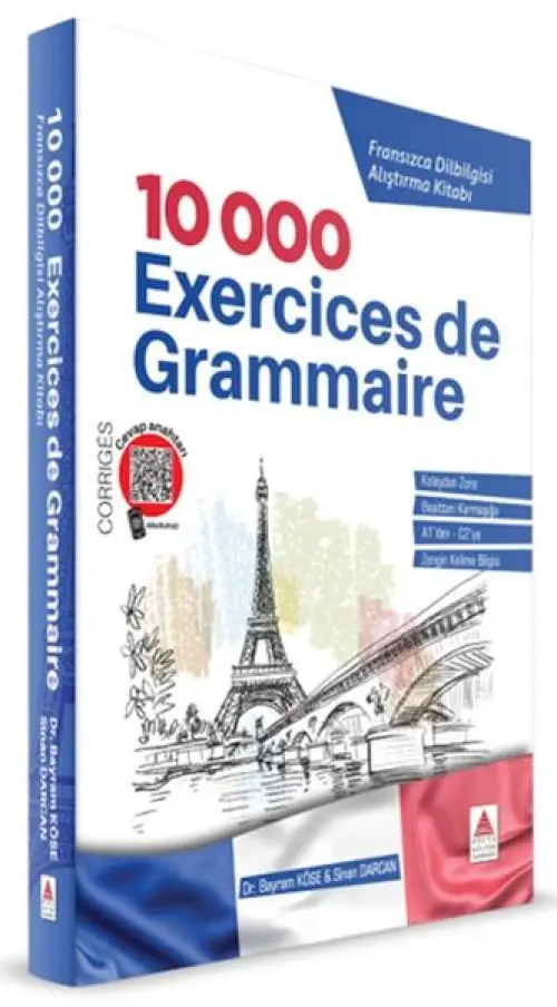 10 000 Exercices de Grammaire Fransızca Dilbiisi Alıştırma Kitabı