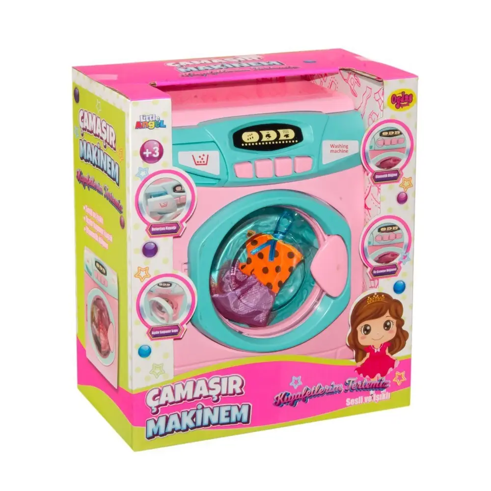 02608 Sesli ve Işıklı Çamaşır Makinesi -Oydaş 2