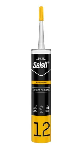 12 Ayna silikonu Şeffaf 280 ml