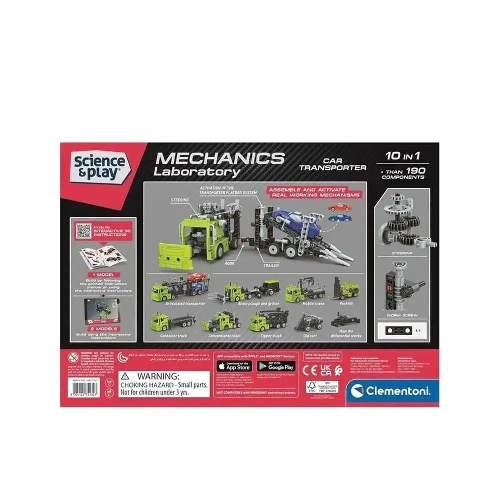 75132TR Mekanik Laboratuvarı - Çekici Kamyon +8 yaş 2