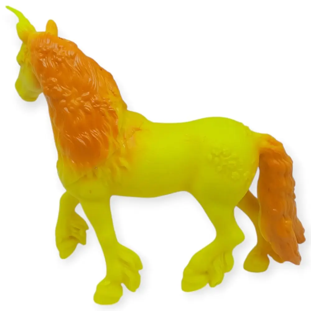 Çiftlik Hayvanları Serisi - Efsanevi Unicorn cm - Sarı - Tcu - 1 ADET 3