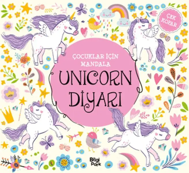 Çuklar İçin Mandala - Unicorn Diyarı