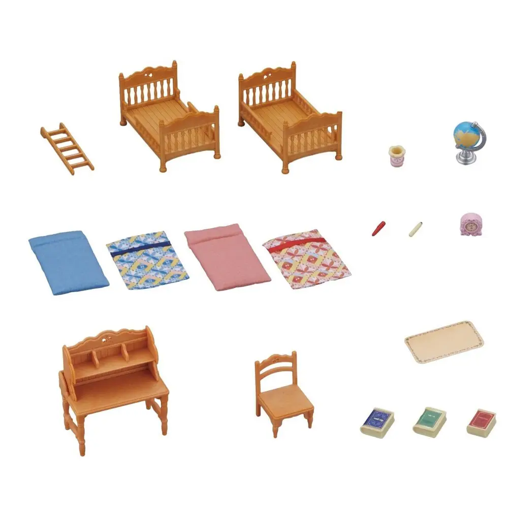 5338 Sylvanian Families, Çuk Yatak Odası Seti, +3 yaş, figürler ayrı satılır. 2