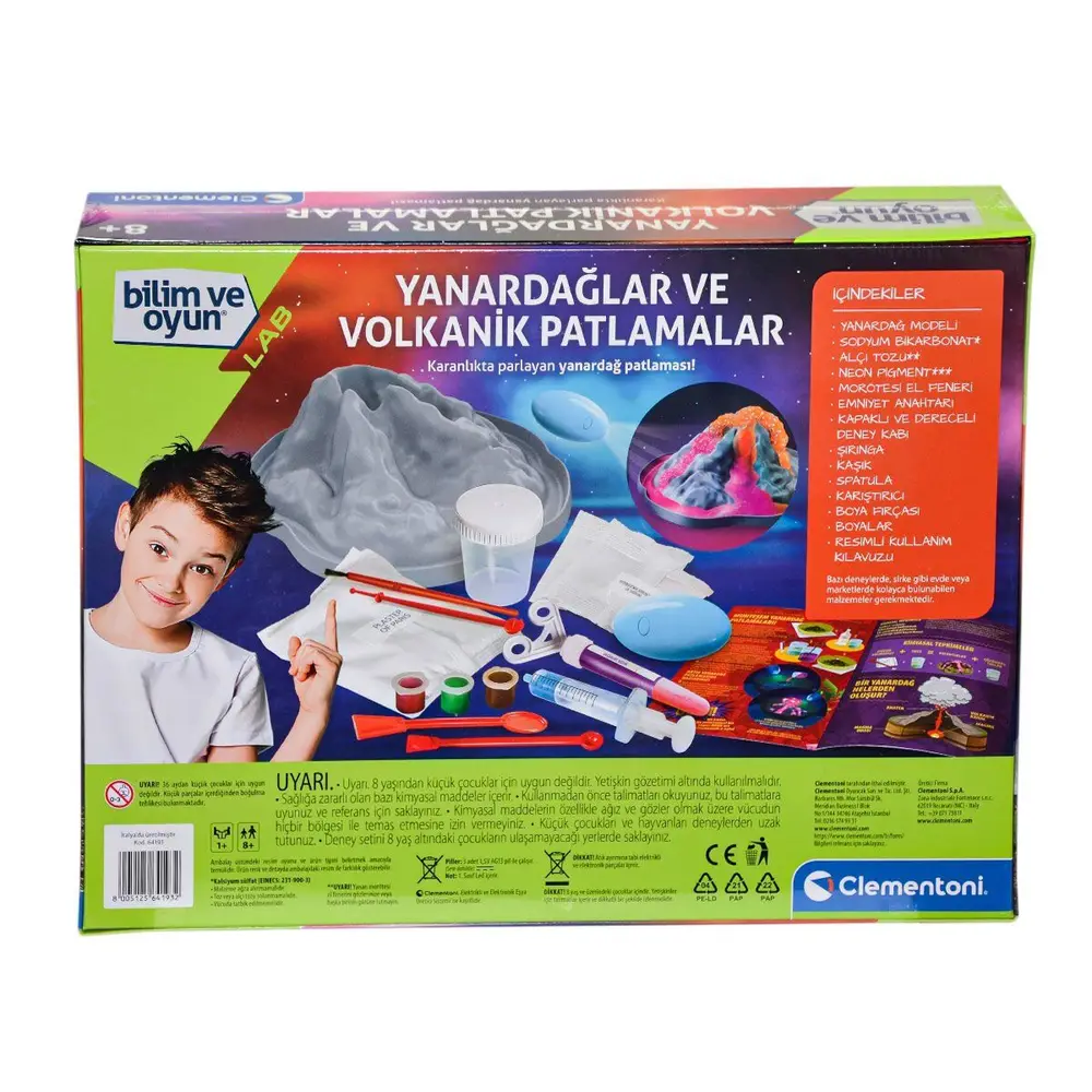 64193 Bilim ve Oyun - Yanardağlar ve Volkanik Patlamalar 2