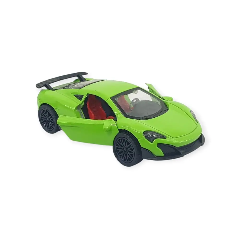 Çek Bırak Araba Metal - 3661C- Yeşil - 1 ADET 2