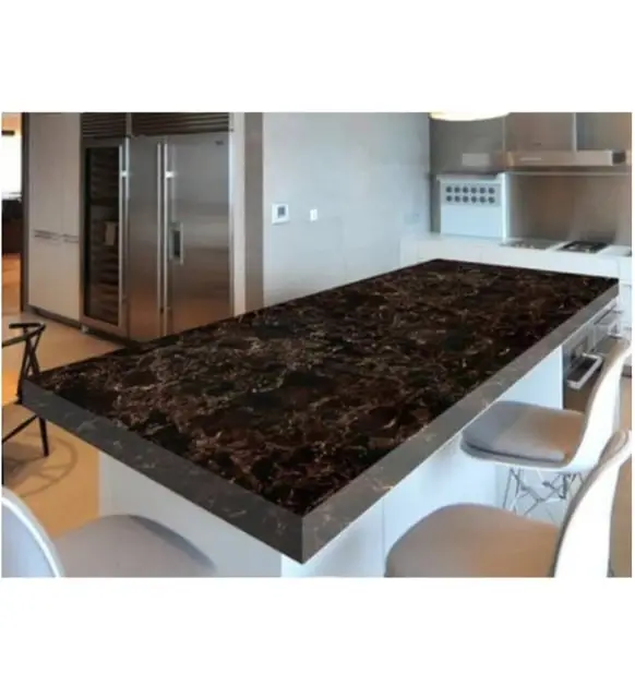 Siyaermer Desenli Yapışkanlı Tezgah Folyosu (3 mt.x 60 cm) 2