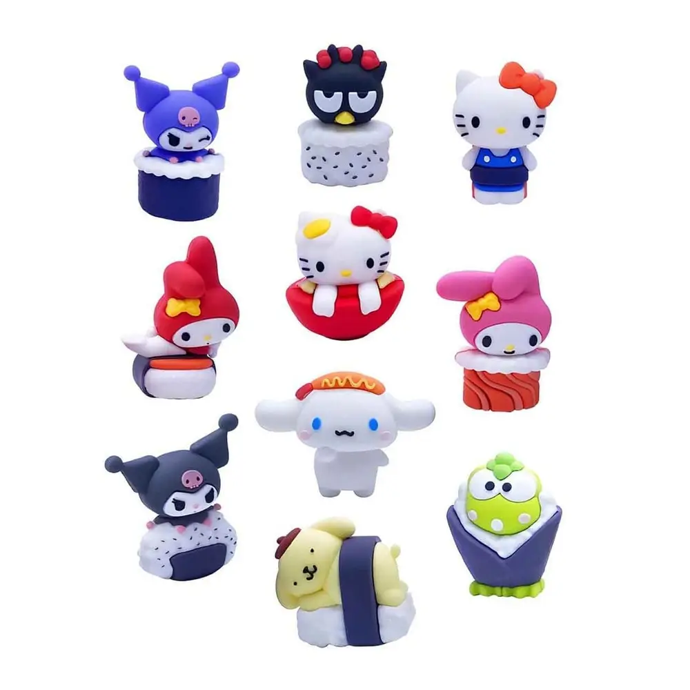 1020542 SUN-ITG-CLT-3D FİGÜR H.KITTY AND FRIENDS SUSHI SÜRPRİZ PAKET HKTY 3R 3 2