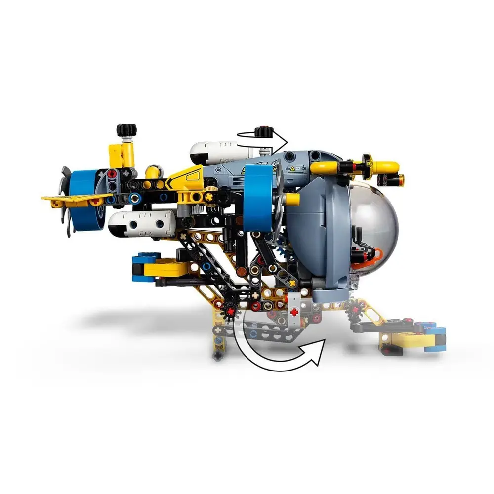 42201 Lego Technic Derin Deniz Araştırma Denizaltısı 413 parça +9 yaş 5