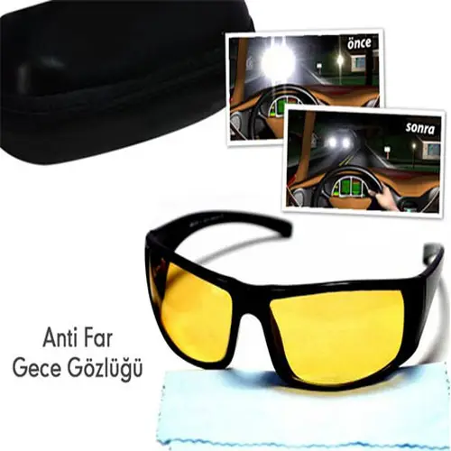 Anti Far Gece Görüş Gözlüğü 2