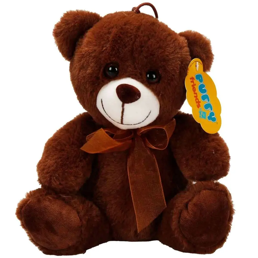 0998 SUN-JHN-PFF-SK PELUŞ AYI OTURAN KURDELELİ 21CM 2R 3