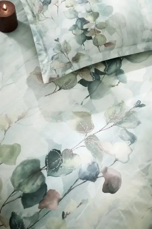 Özdilek Çift Kişilik Ranforce Nevresim Takımı Nature Drip Yeşil 2