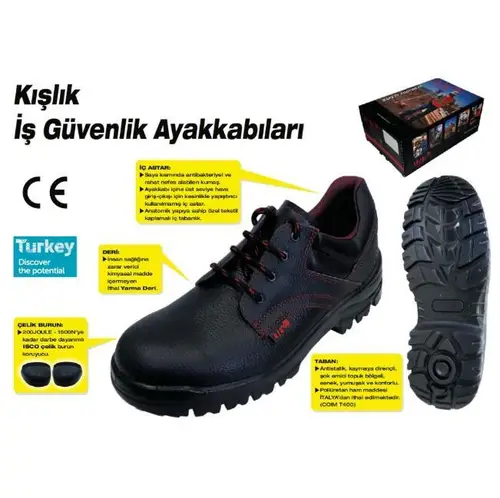 414 Çelik Blu İş Ayakkabısı S2 40 Numara