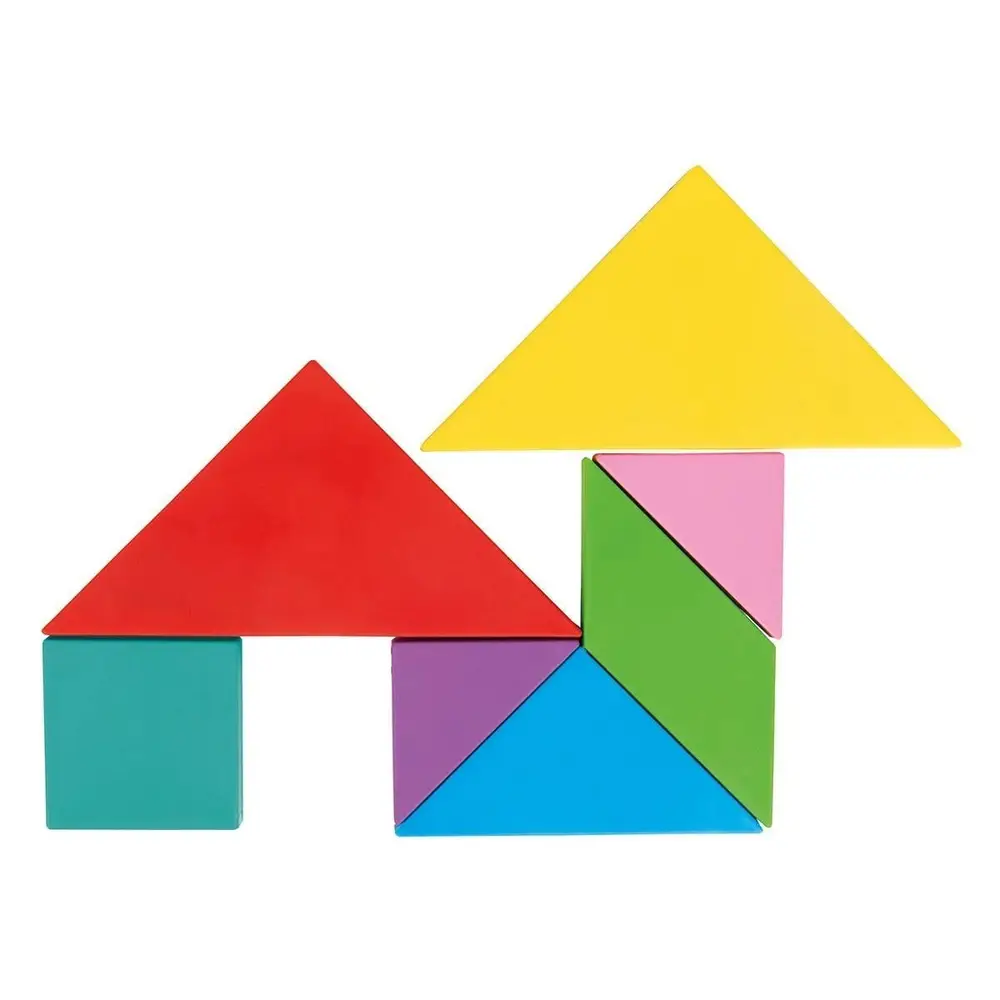 03 569 Ahşap Manyetik Tangram -Pilsan Oyuncak 5