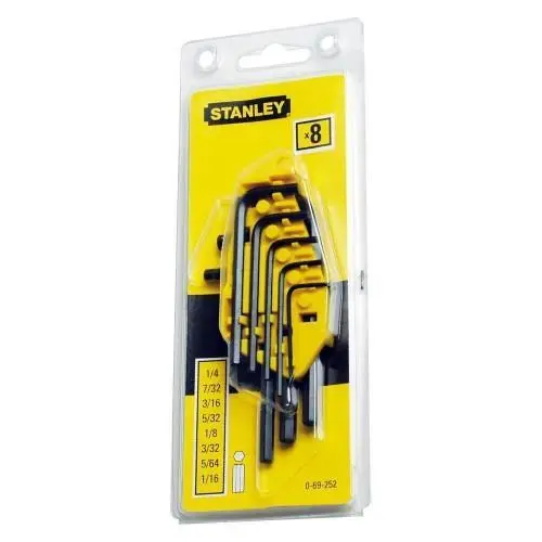 ST069252 Allen Anahtar Takımı 8 Parça İnç Ölçü 3