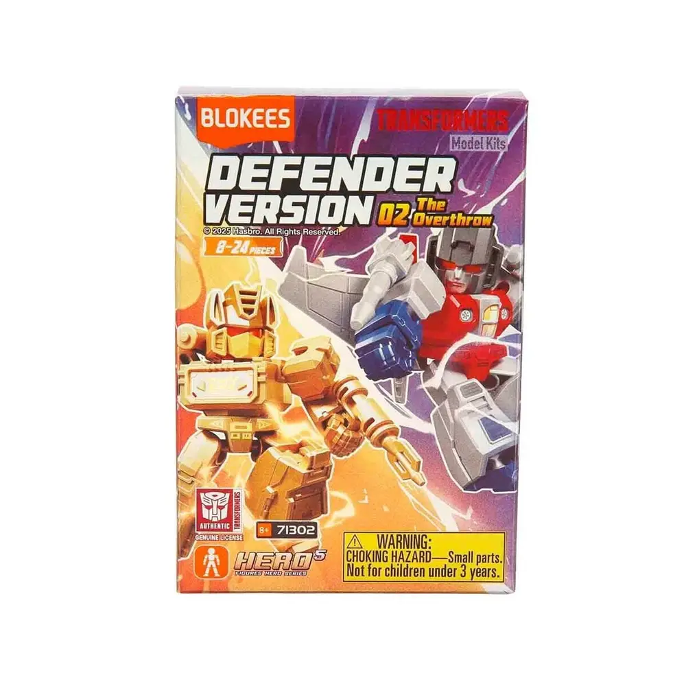 71302 SUN-BLO-FİGÜR TRANSFORMERS DEFENDER VERSİYON 02 TRNS 12D 6