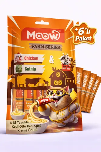 Tuklu Kedi Naneli Keçi Sütlü Kedi a Ödülü 6x12g
