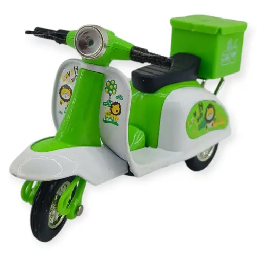 Çek Bırak Metal Vespa Motor Cm - FY361A-D-YEŞİL - 1 ADET