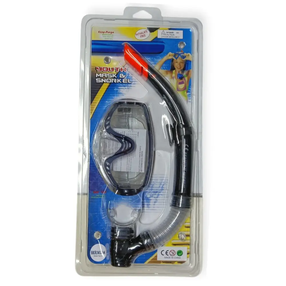 2322A/113CSB - MASKE SNORKEL SET DESENLİ SPACE - 1 ADET 3
