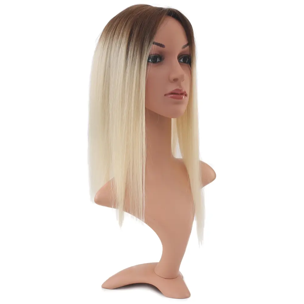 Kahverengi / Beyaz Platin Ombreli Baby Taban Tepelik / 10x12cm 2