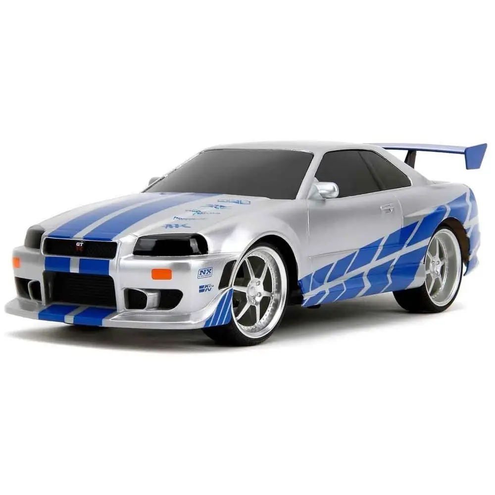 9772 SUN-SIM-JDA-RC ARABA 1 24 FAST FURIOUS NISSAN SKYLINE GTR 2 4 GHZ FASTF 3
