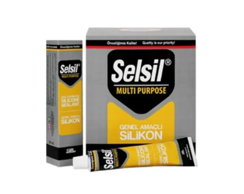 Genel Amaçlı Tüp Silikon 50 ml Beyaz 2