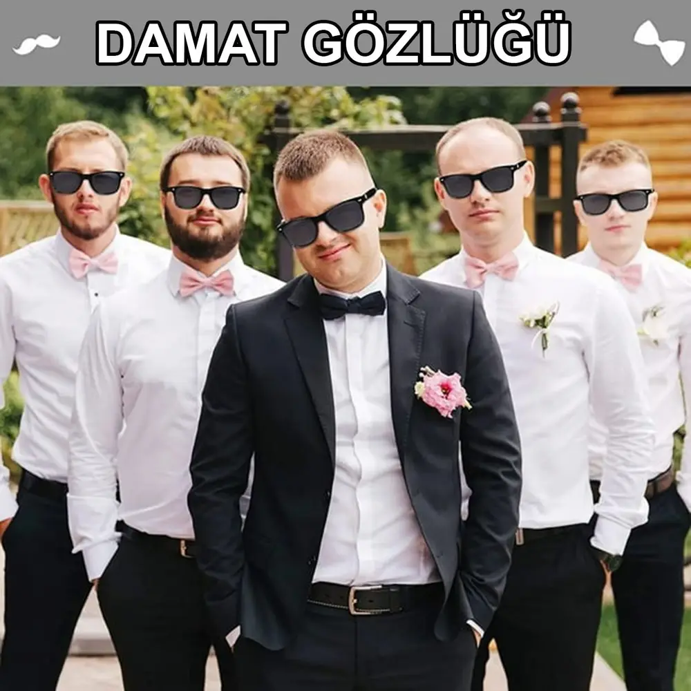 Damat Gözlüğü – Düğün ve Bekarlığa Veda Partisi Aksesuarı 3