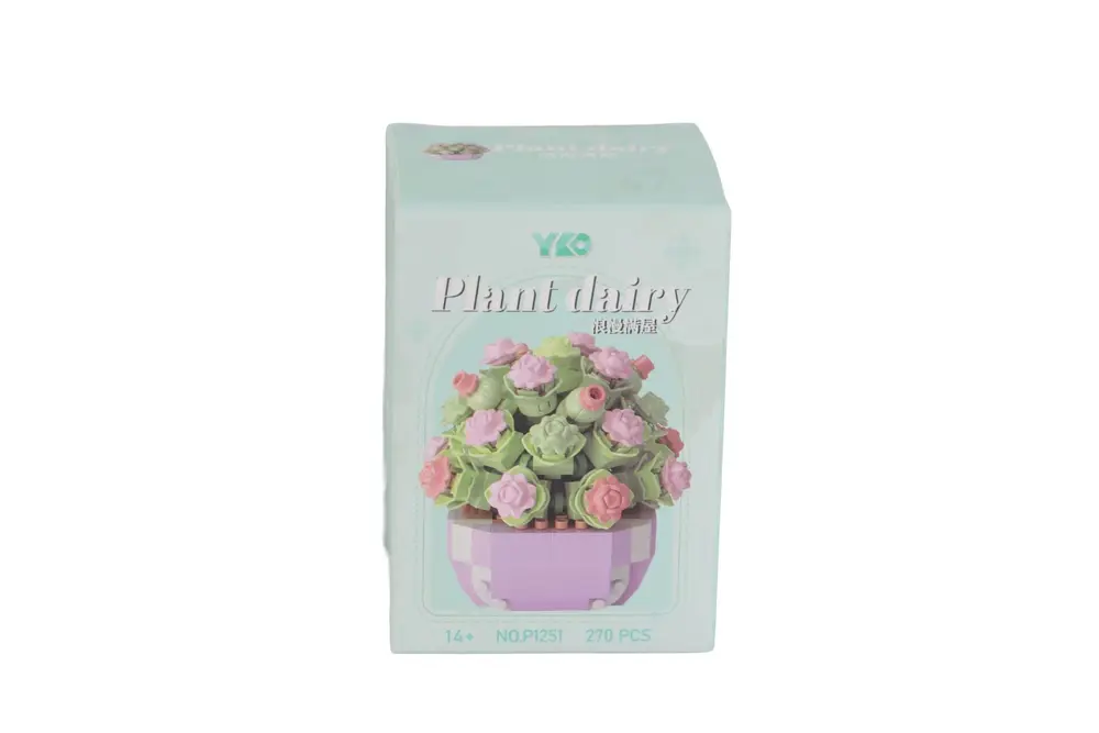 P1251 PANLOS SİMÜLASYON ÇİÇEK SERİSİ 270 PARÇA BLK OYUNCAK