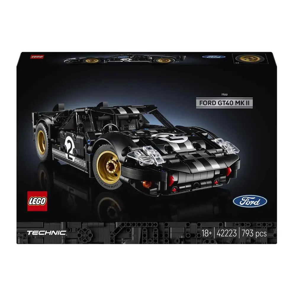 42223 Lego Technic 1966 Ford GT40 II 793 parça +18 yaş 6