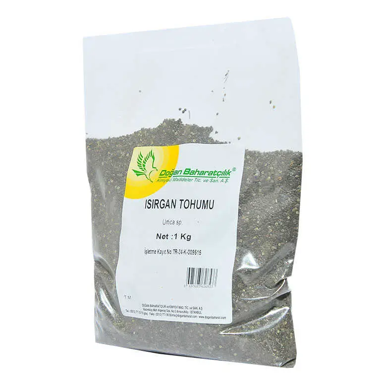Isırgan u Doğal Tane 1000 Gr Paket 4