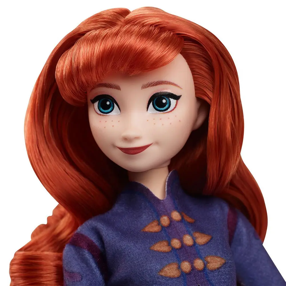JBG54 Disney Karlar Ülkesi Buz Pateni Temalı Anna Bebek 4