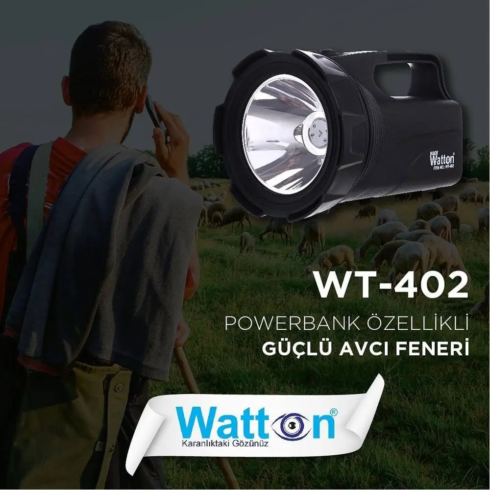 Profesyonel cı Feneri 30 W Gücünde Wt-402 2