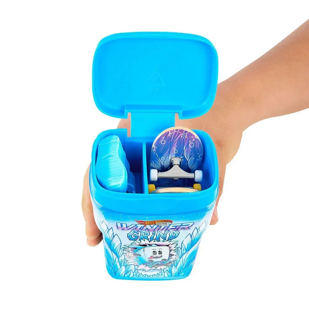 HTP10 Hot Wheels Skate İkili Parmak Kaykay Kutusu (Aromalı Sakız Kutusu Temalı) 3