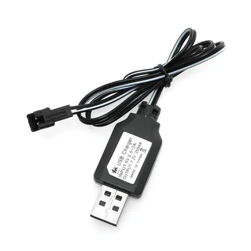 Sertec 7.2V NI-CD / NI-MH Oyuncak Batsı USB Şarj Kablosu