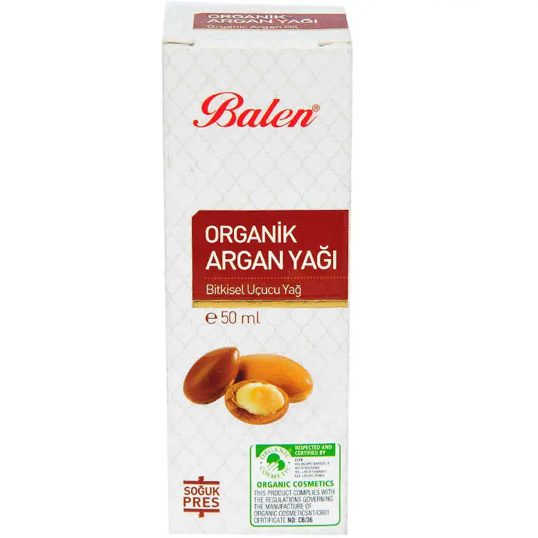 Argan Yağı Organik Soğuk Pres 50 ML Cam Şişe 3