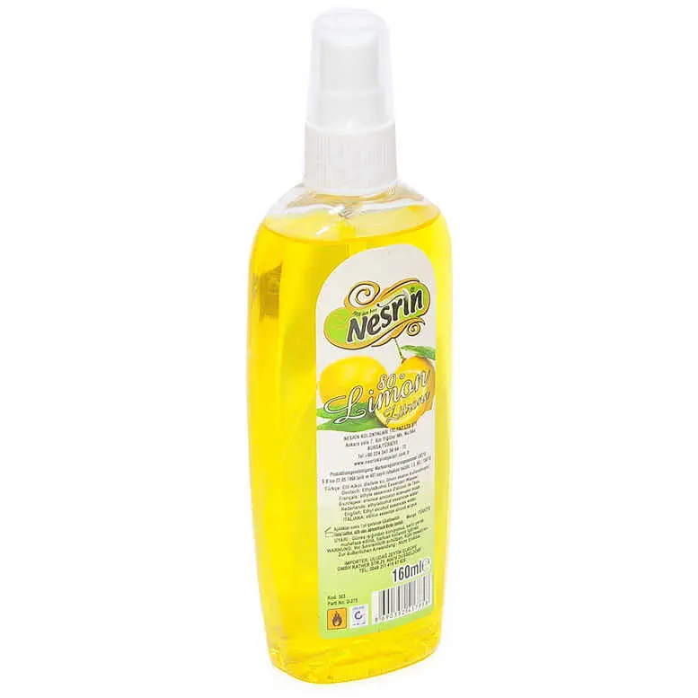 Limon Kolonyası Sprey 80 Derece Pet Şişe 160 ML 3