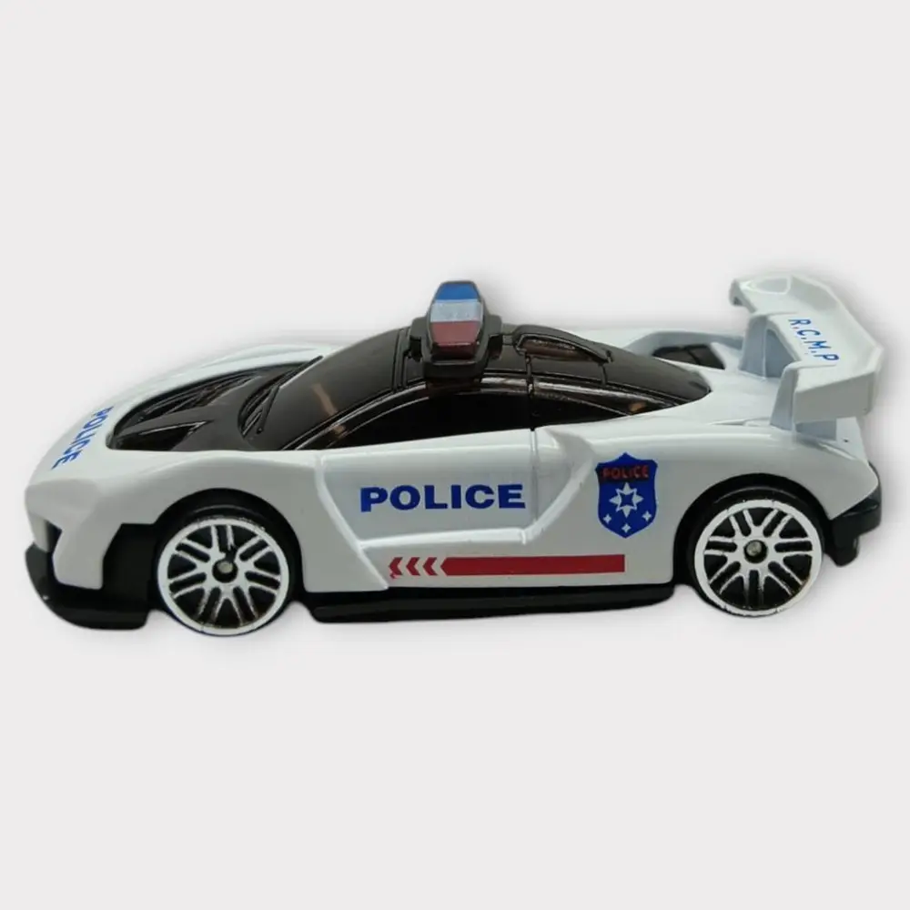 Metal Mini Polis Arabası 8 cm - Polis - 4 - 1 ADET 2