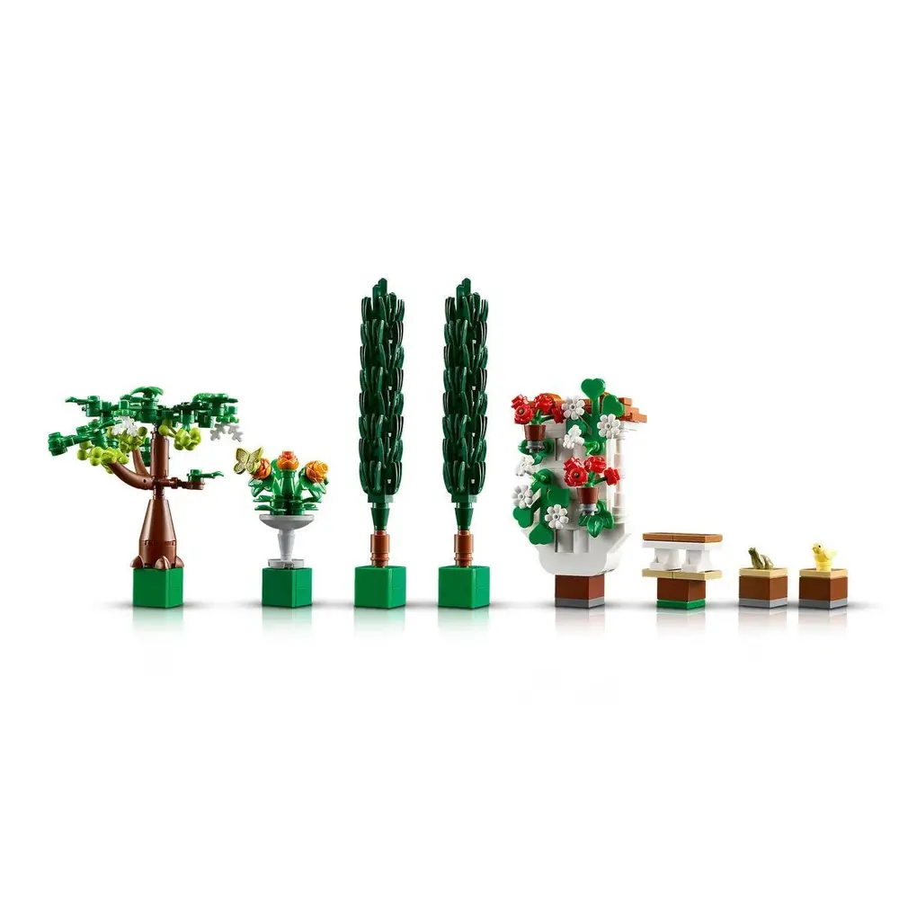 10359 Lego icons Çeşmeli Bahçe - Fountain Garden 1302 parça +18 yaş 7