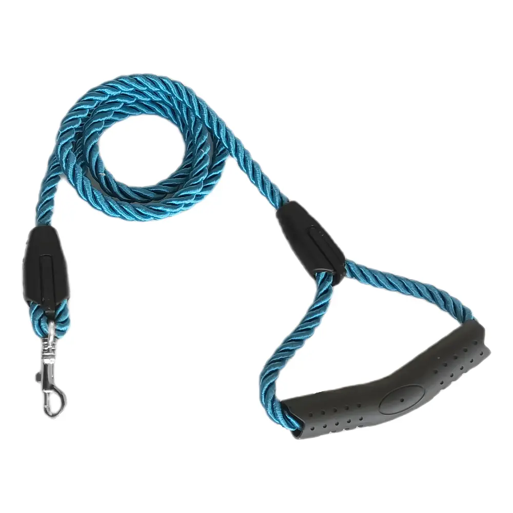 Üçlü Sarmallı Köpek Gezdirme Halatı 1 cm-120 cm Mi 4