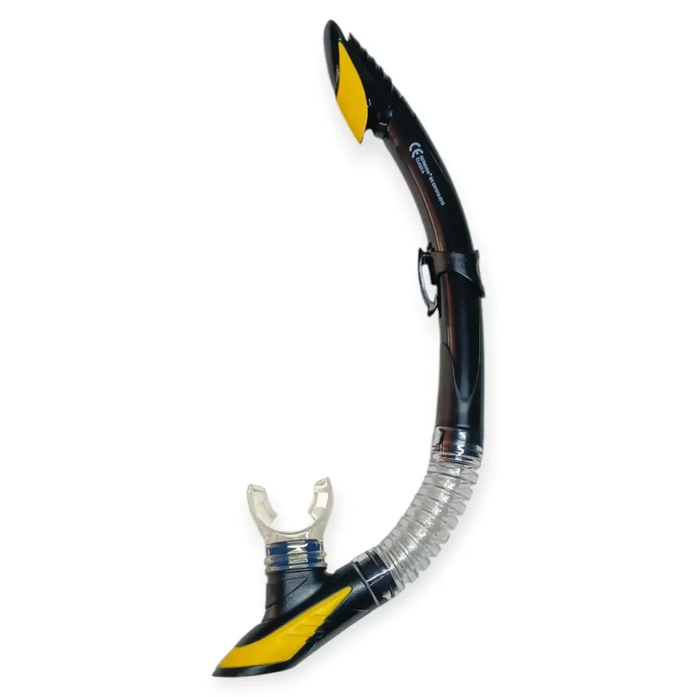 red Camlı Premium Dalış Maskesi ve Snorkel Yetişkin - Sarı - 1 ADET 4