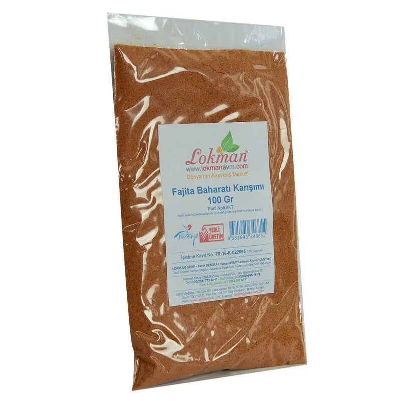Fajita Baharatı Karışımı 100 Gr Paket 4