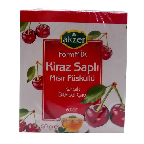 Kiraz Saplı Mısır Püsküllü sel Çay 60 Süzen Poşet