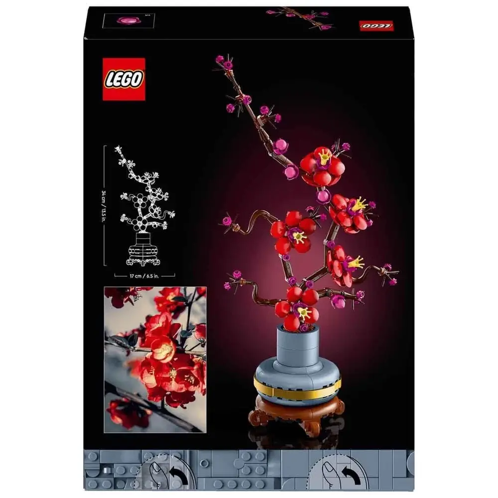 10369 Lego Botanicals - Erik Çiçeği 327 parça +18 yaş 3