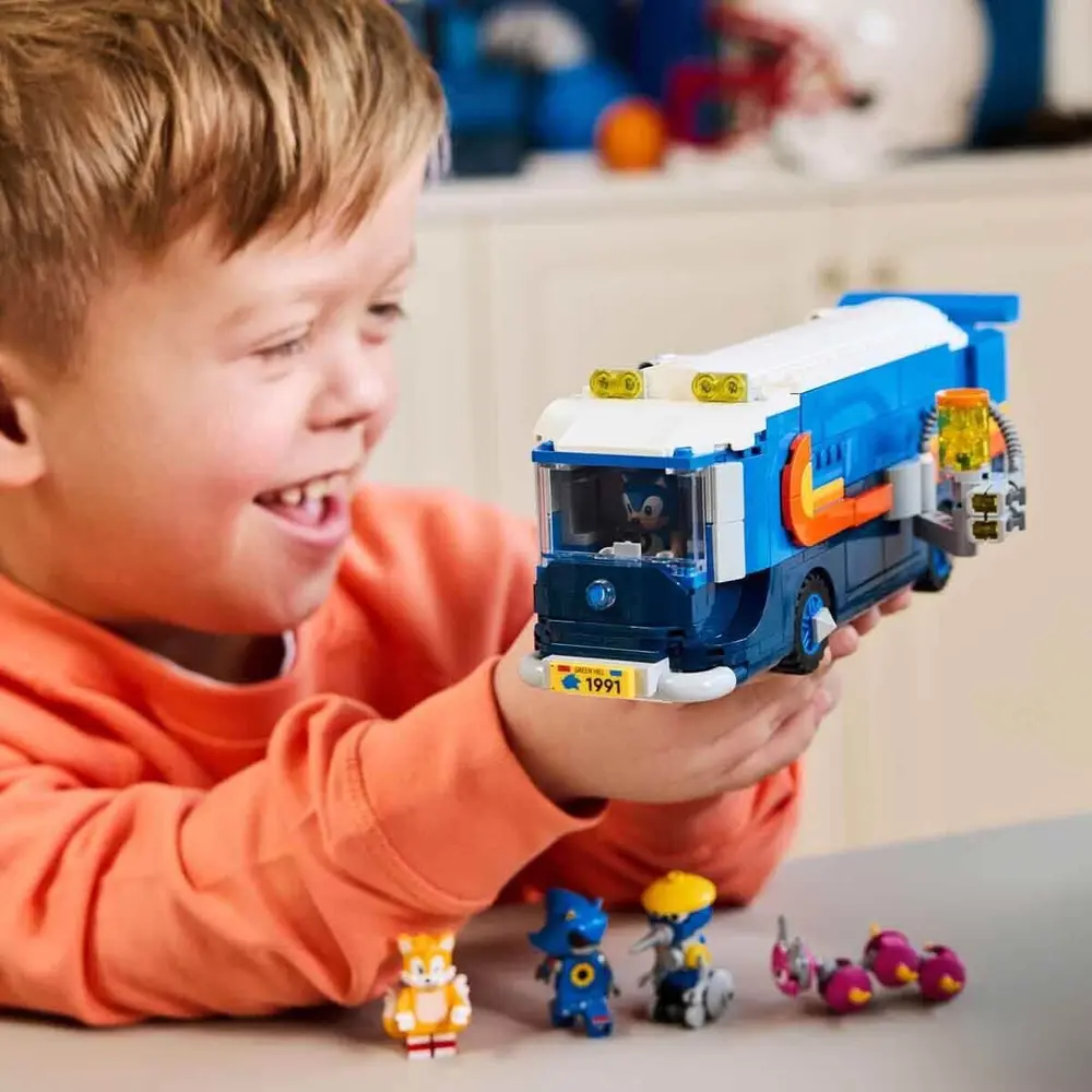77006 LEGO® Sonic the Hedgehog™ Sonic Takımı Komuta Kamyonu 747 parça +8 yaş 7